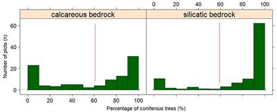 Soil Organic Carbon Stocks in Mixed-Deciduous and Coniferous Forests in Austria